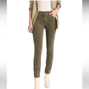 AG Mari High-Rise Slim Straight Cords